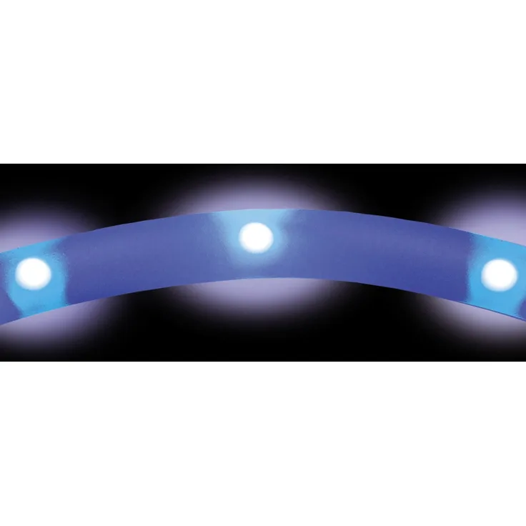 Nobby LED Lichtschlauch Visible Hals: 40 cm, Breite: 10 mm, blau