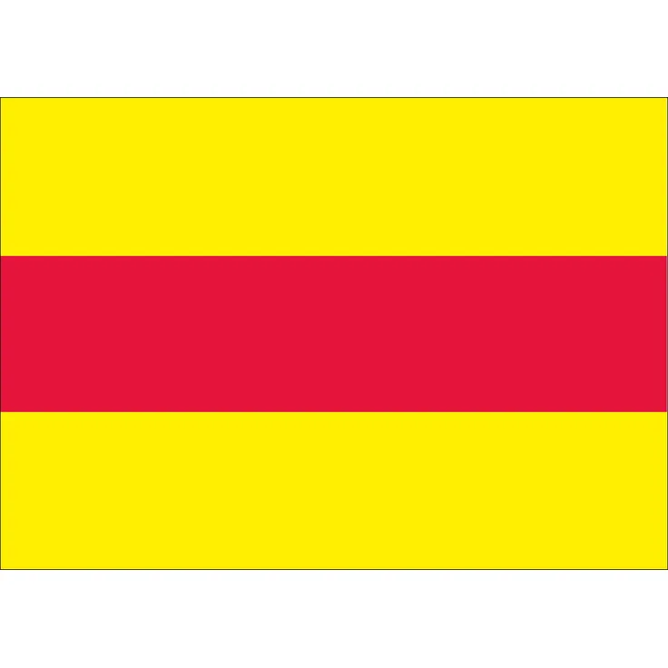 Flagge Baden 110 g/m² ca. 30 x 45 cm