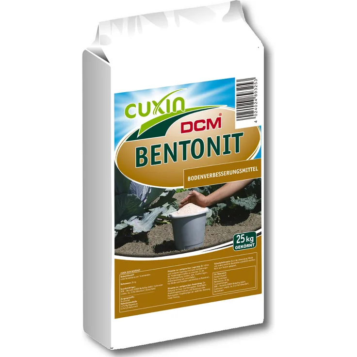 Cuxin Bentonit gekörntes Gesteinsmehl, 25 kg