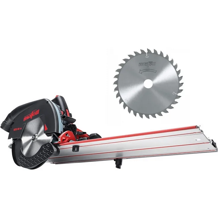 Mafell Kapp-Sägesystem KSS60cc LED-Licht + HM Sägeblatt 185x2,4x1,4x20 mm 32Z-WZ