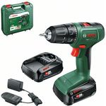Bosch EasyDrill 18V-40 06039D8002 Power for All 18V Akku-Bohrschrauber 2 Akkupacks PBA 18V 1,5Ah W-A
