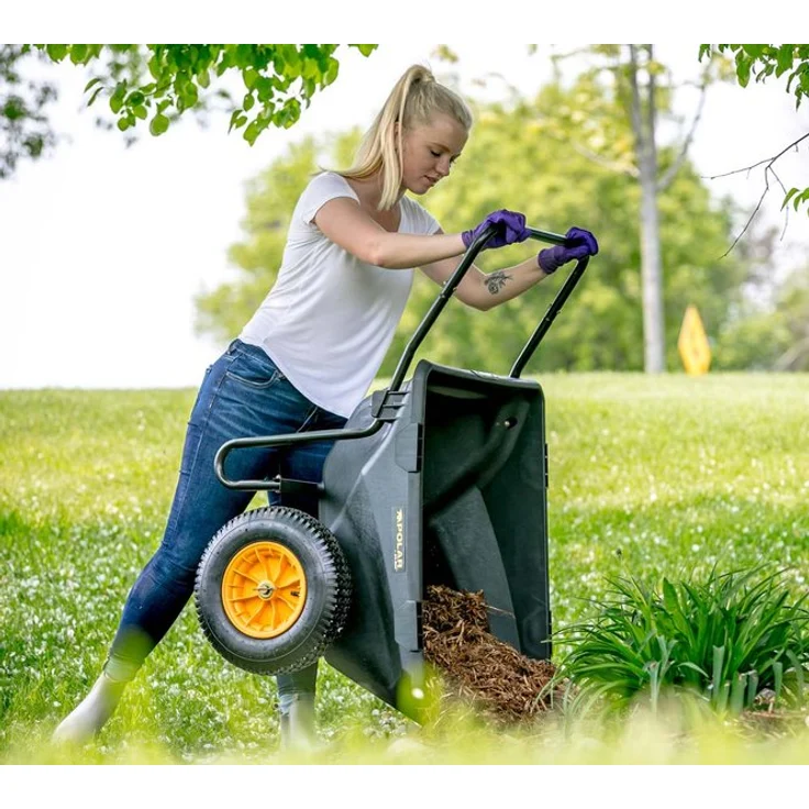 Polar Schubkarre Cub Cart schwarz 127x71 cm – Bild 5