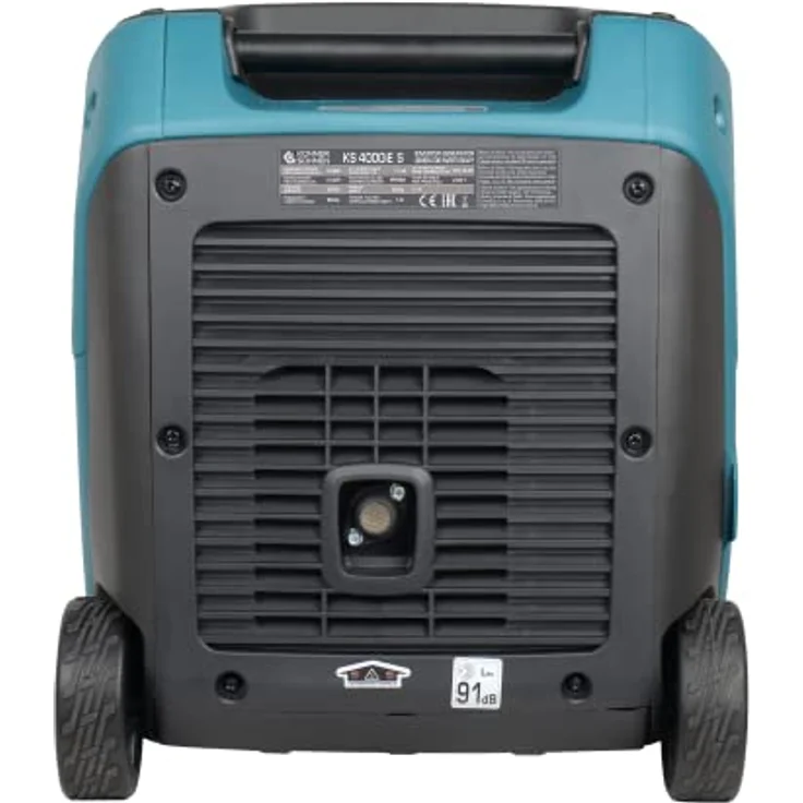 Könner&söhnen - KS 4000iE S Invertergenerator. Schalldichtes Gehäuse (68 dB Lpa 7 m). Höchstleistung 4000 W, 2x16 A (230 V), 2 USB-Anschlüsse, – Bild 5
