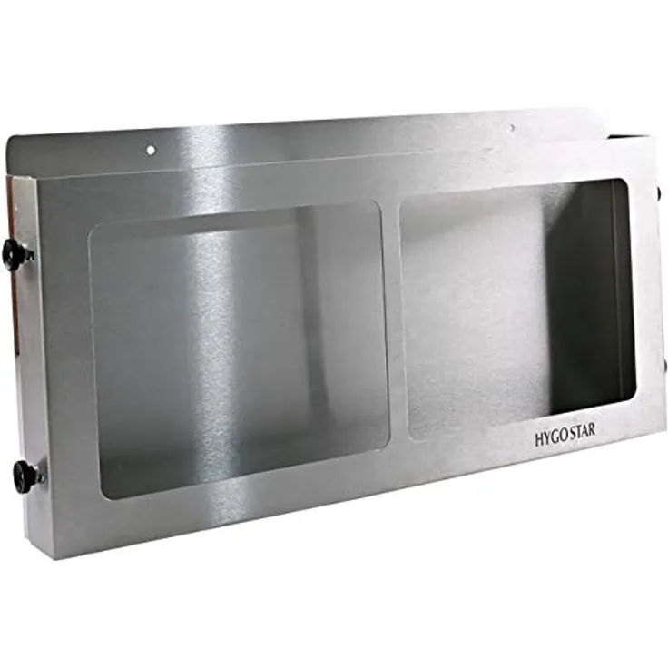 Hygostar Spenderhalter für Einweg-Handschuhe 4-er Edelstahl 50x5x25,5