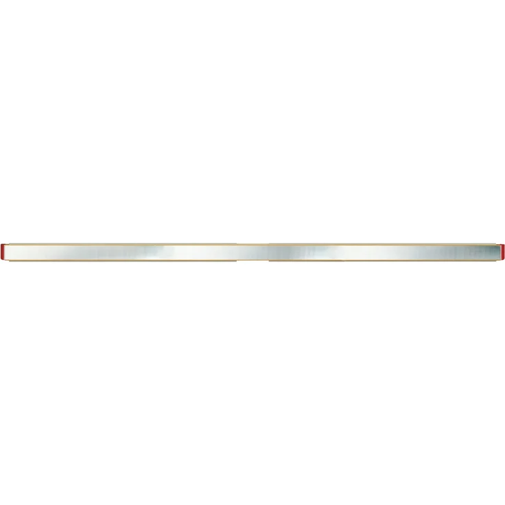 STABILA Maurer-Wasserwaage Type 196-2 K, 122 cm, integrierter Klopfschutz, extrasteifes Alu-Profil, 1 Horizontal-/2 Vertikal-Libellen, 2 Handgriffe, stoßdämpfende Endkappen, Made in Germany – Bild 9