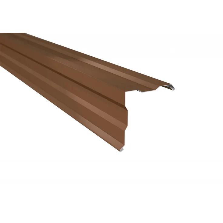 Weckman Ortgangwinkel gesickt 100 cm 115 x 115 mm ziegelrot