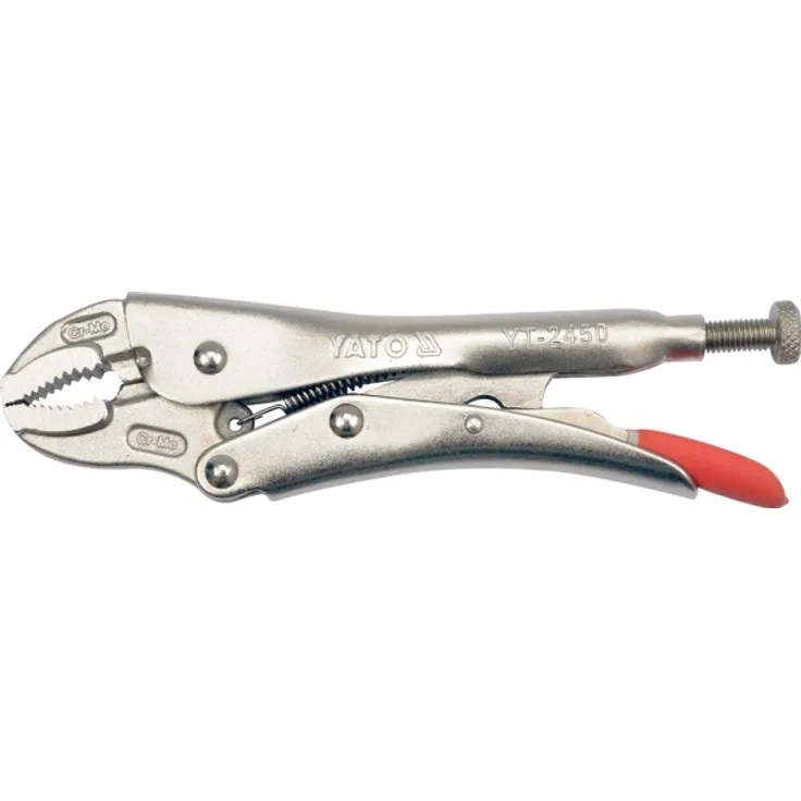 Yato YT-2450 Gripzange Rot Edelstahl 18 cm 396 g