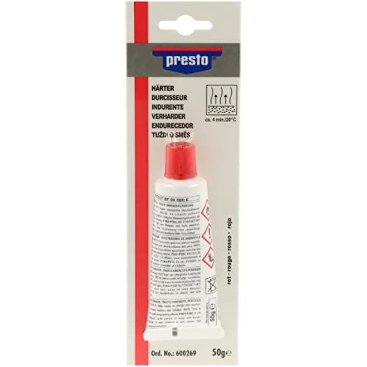 Presto presto Härter rot 50 gebl. 600269 Härter, Spachtelmasse