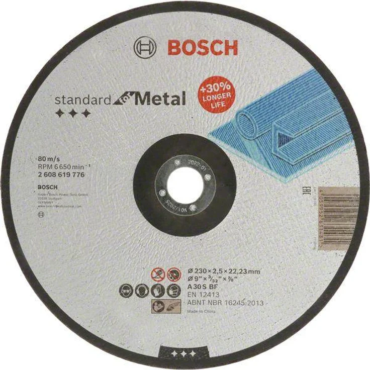 Bosch Professional Trennscheibe Standard for Metal, Durchmesser 230 mm - 2608619776 – Bild 1