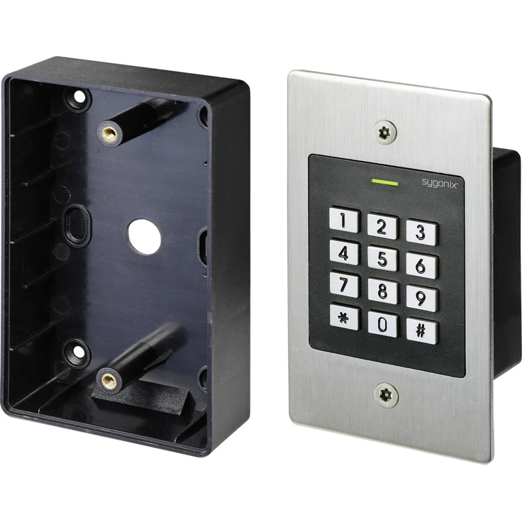 Sygonix SY-4760956 Code-Tastatur mit RFID Unterputz 12 V/DC, 18 V/DC IP66 – Bild 1