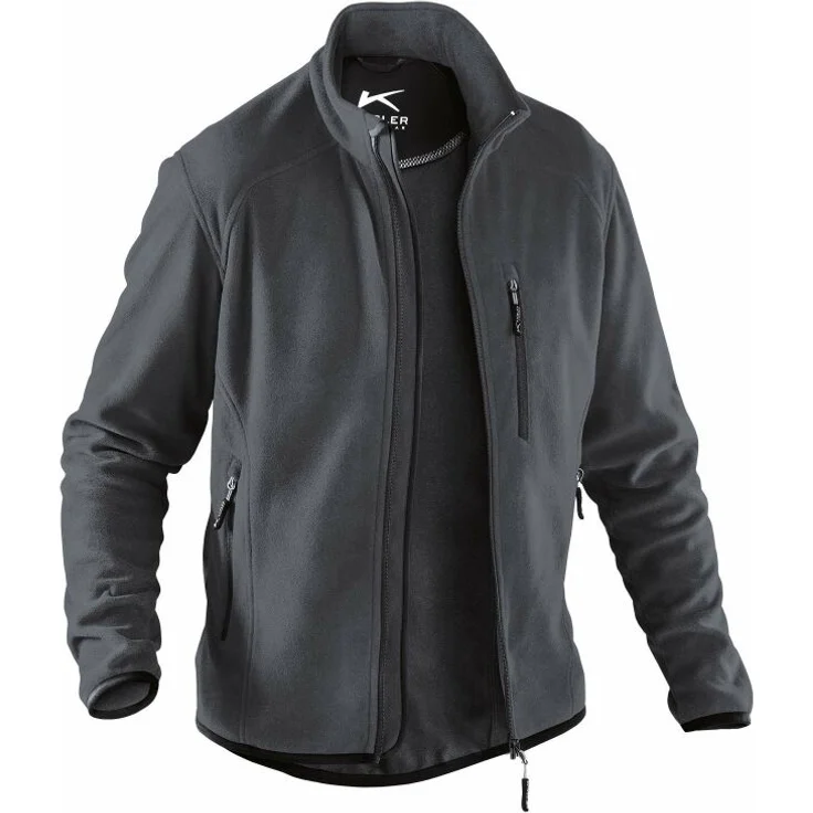 Kübler Fleecejacke, anthrazit, XL 12425369 – Bild 1