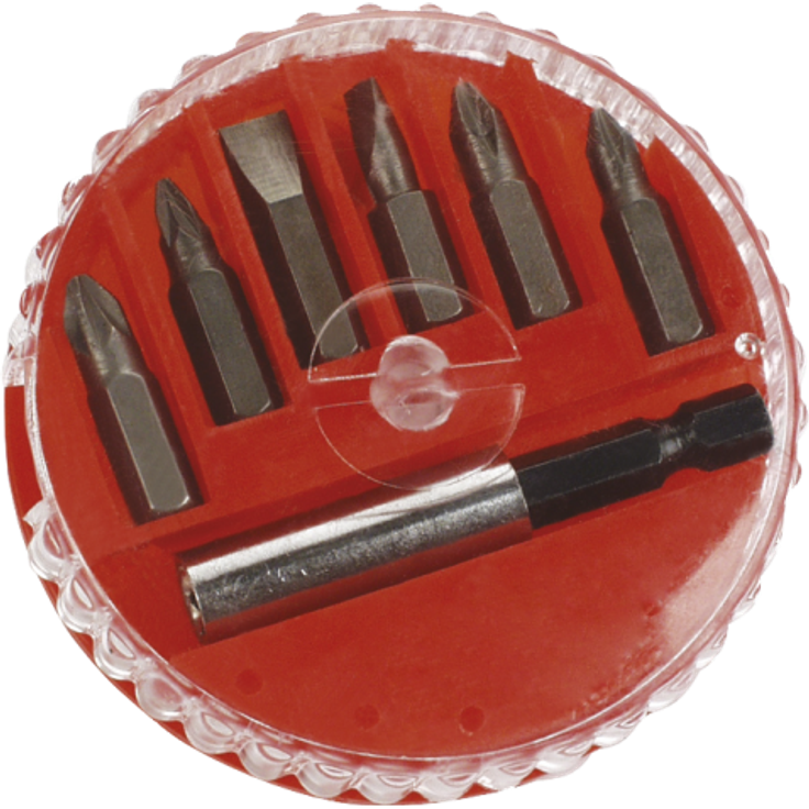 BRÜDER MANNESMANN Bit-Box, 7-teilig