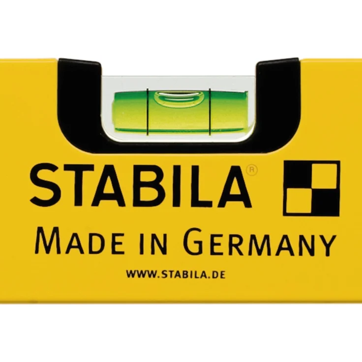 STABILA Magnet-Wasserwaage Type 70 M, 30 cm, leichtes Alu-Profil, starkes Seltenerd-Magnetsystem, 1 Horizontal-Libelle, 1 Vertikal-Libelle, Made in Germany – Bild 5
