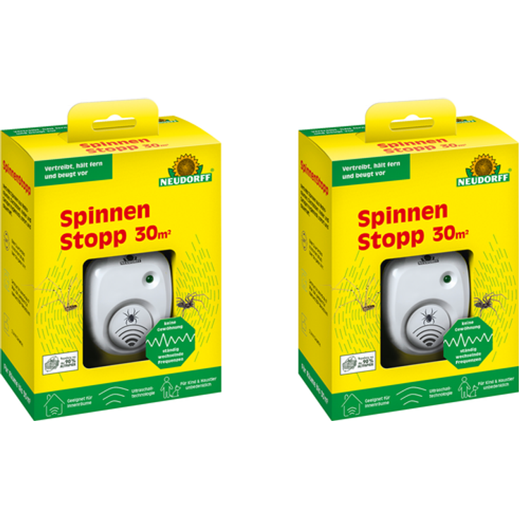 2x Neudorff Spinnen Stopp 30 m²