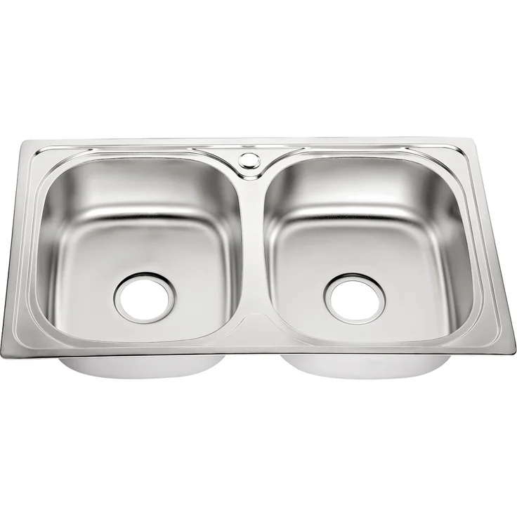 MUCOLA Doppelspülbecken Edelstahl Spüle Einbauspüle Edelstahlspüle Spülbecken Küche – Bild 2