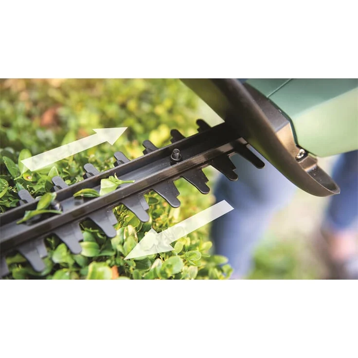 Bosch Akku Heckenschere EasyHedgeCut 18-45 (1 Akku, 18 Volt System, im Karton), 45 cm Schnittlänge – Bild 4