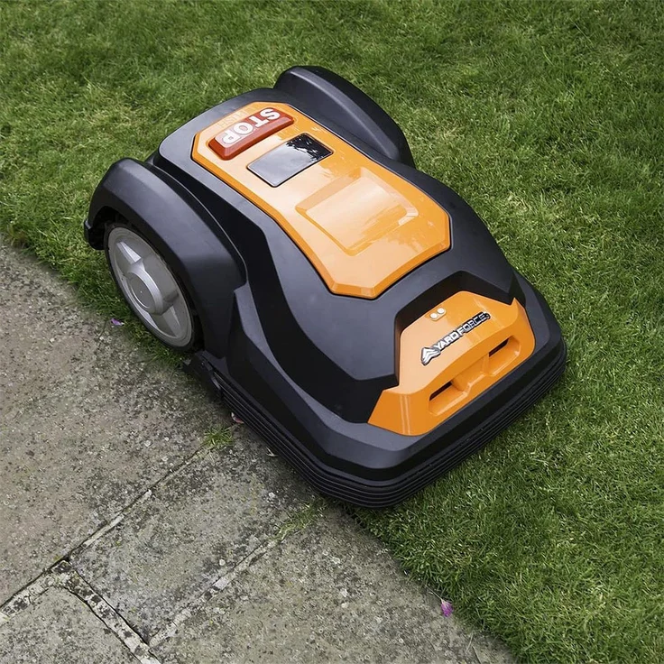 Yard Force Mähroboter SA900B, bis 900 m² Rasenfläche, 18 cm Schnittbreite, 20 - 60 mm Schnitthöhe, mit Regensensor – Bild 4