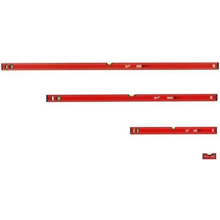 Milwaukee Wasserwaagen Promo-Set Slim 4-Teilig (180 cm/120 cm/60 cm/10 cm) – Bild 7