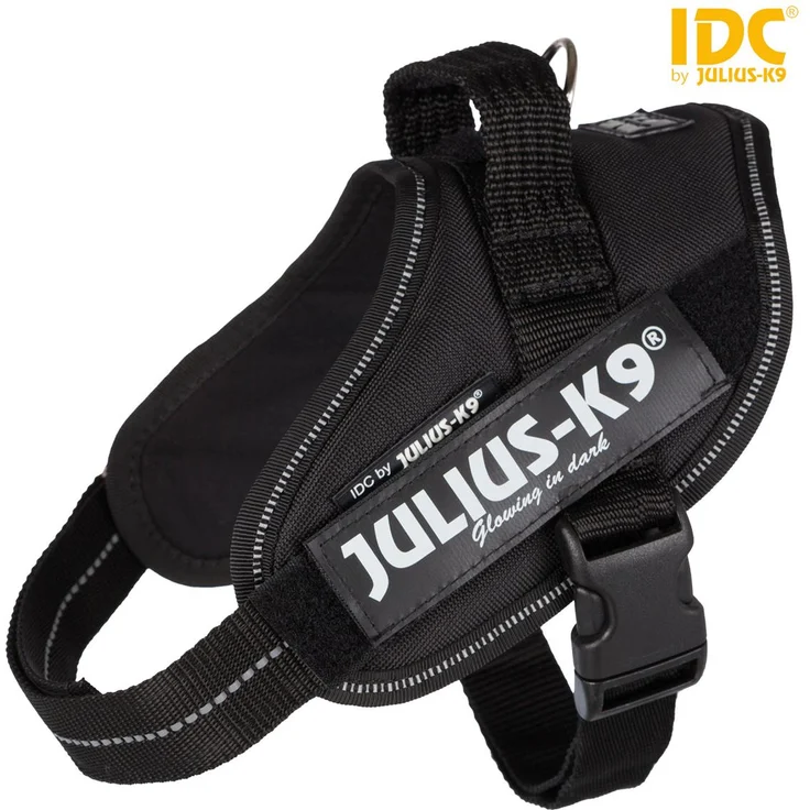 Julius-K9® IDC Powergeschirr Baby & Mini schwarz Mini (M) – Bild 1