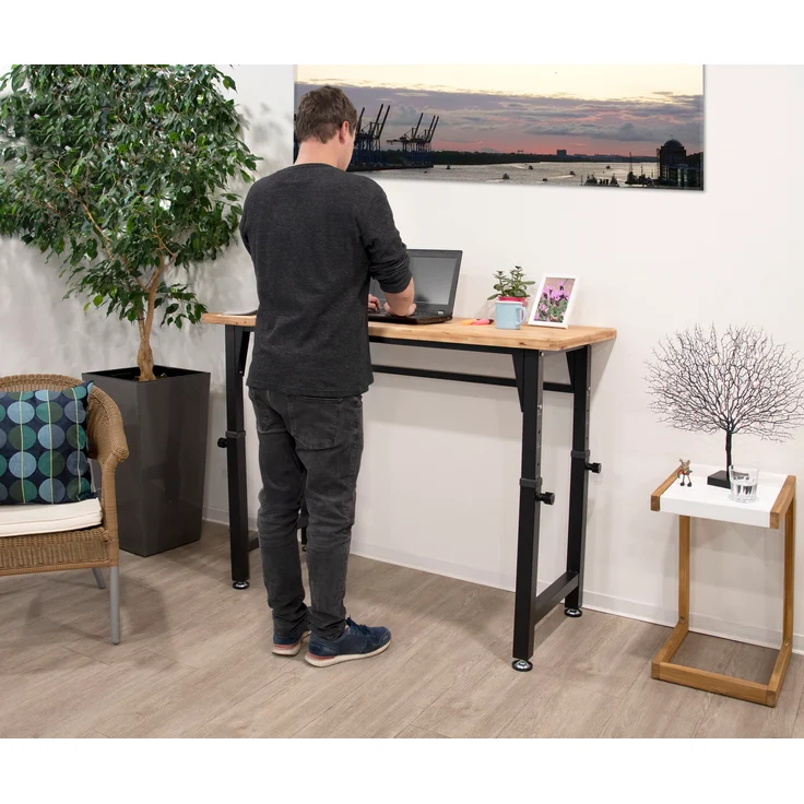 Höhenverstellbare Werkbank 85/95/105 cm mit starker 35 mm Arbeitsplatte – Bild 8
