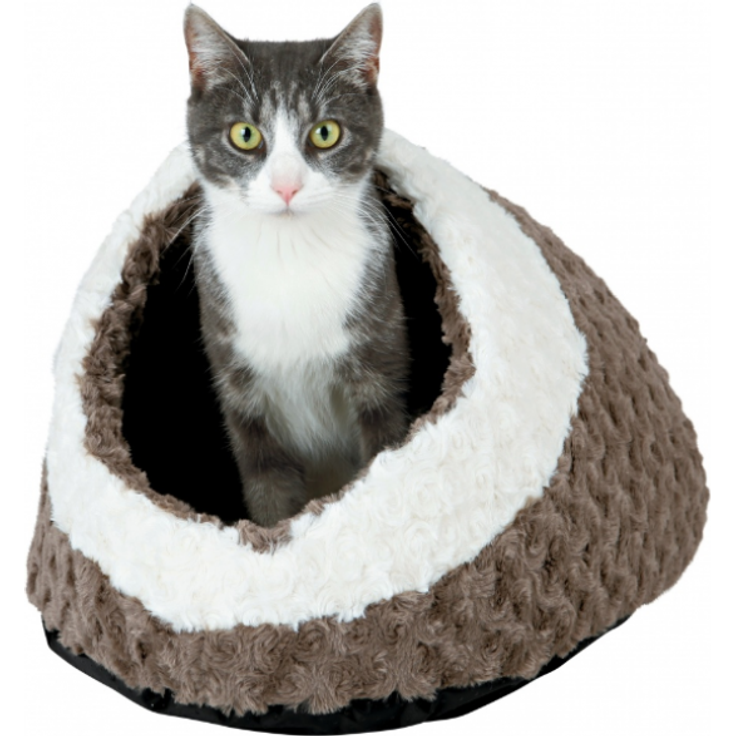 Trixie Kuschelhöhle Kaline 35x26x41 cm taupe-creme