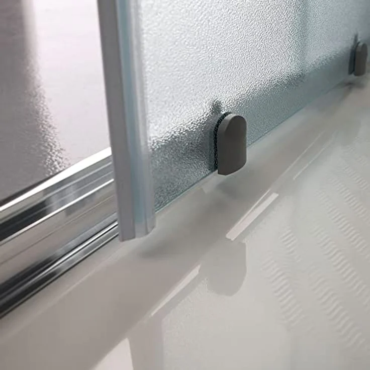 Quadratische Duschkabine 80 × 80 Modell Giada Mit Mattem 6 Mm Kristallglas – Bild 6