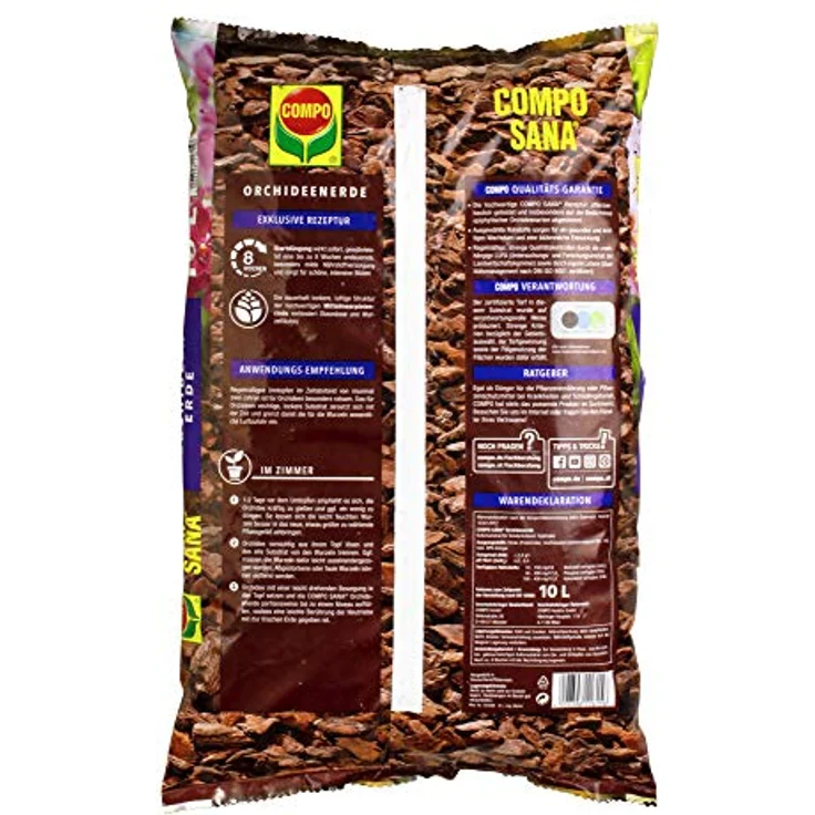COMPO Sana Orchideenerde 10 Liter – Bild 2