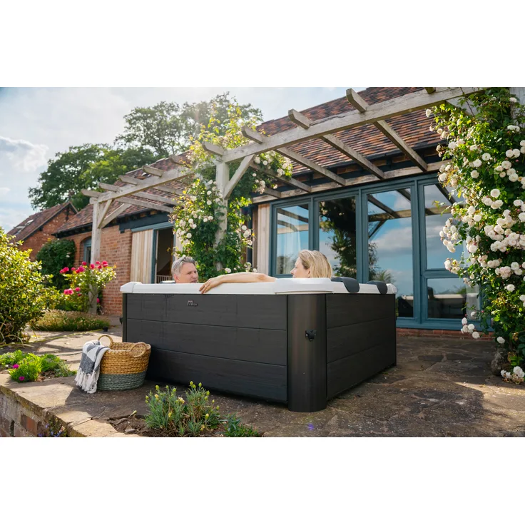 MSpa XXL Whirlpool Pool NEU Frame OSLO 2023 inkl. MSPA App, LED , UVC &amp; OZON - Preisvergleich