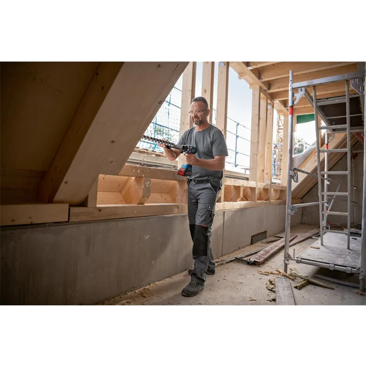 Bosch Professional GSR 18V-150 C Akku-Bohrschrauber BITURBO 150 Nm 2x Akku ProCORE 8,0Ah L-Boxx 136 mit Schnellladegerät – Bild 6