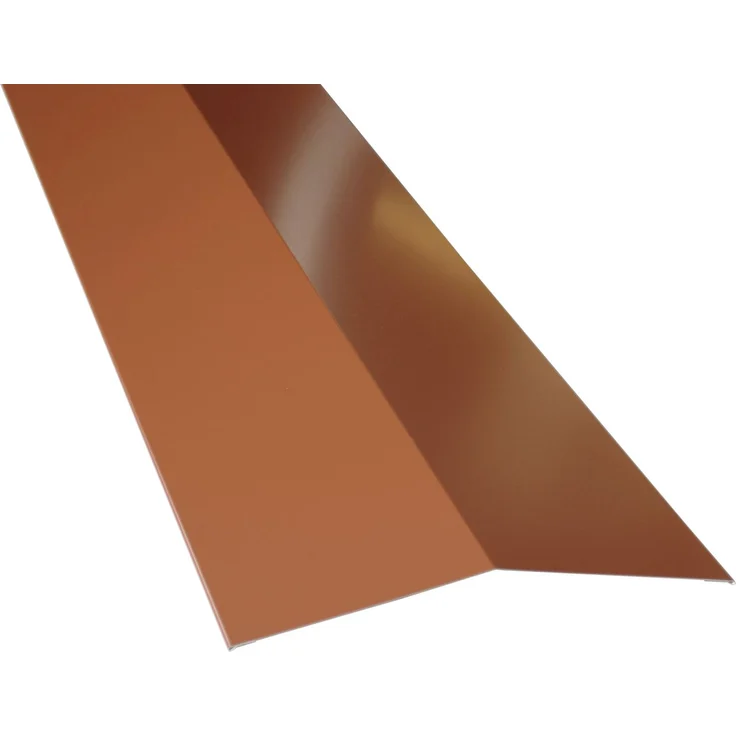 Weckman Firstblech 100 x 31,2 cm zieglrot – Bild 2
