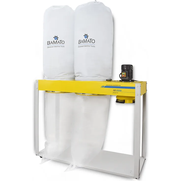 BAMATO Absauganlage AB-5000 mit 4-fach Verteiler (400V)