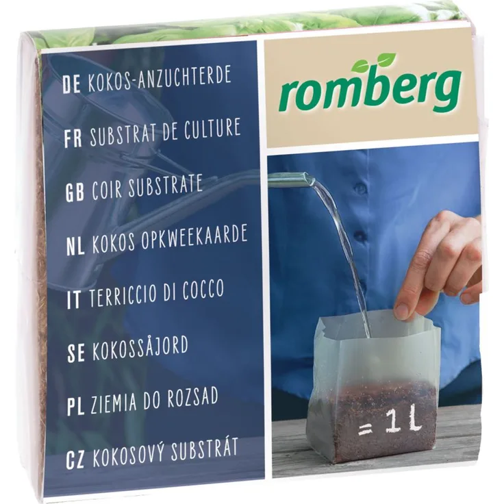 POP UP Erde - Anzucht 1-Liter-Packung, komprimiert