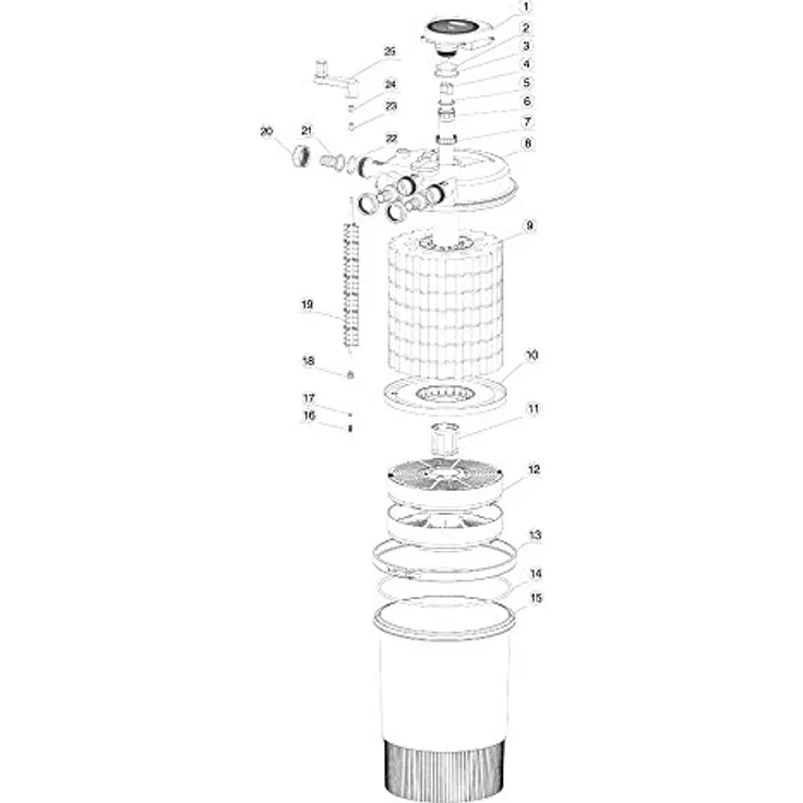 SunSun CPF-30000 Druckteichfilter UVC 55 W 12000 l/h Teich Filter Teichfilter – Bild 9