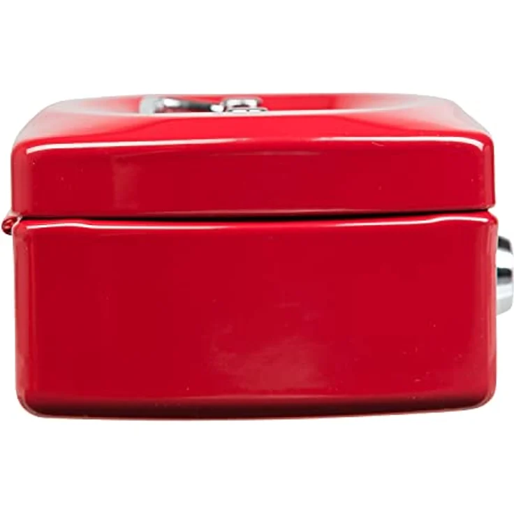 Idena 50032 Geldkassette Mini, 125 x 95 x 60 mm, Rot – Bild 3