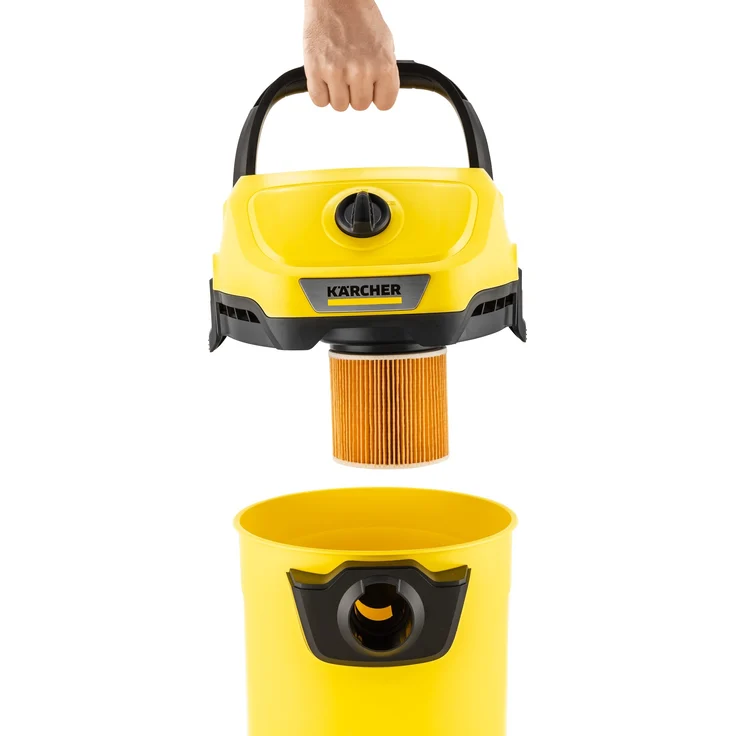 Kärcher WD 3 V-17 20 - Nass-/Trockensauger 1.000 Watt Behältervolumen 17 Liter integriertes Zubehörfach Kabellänge 4 m Energieversorgung 230V (1.628-101.0) – Bild 11