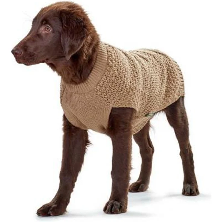 Hunter Hunde-Pullover Malmö beige 25 cm – Bild 1