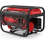 Notstromaggregat Stromerzeuger 4-Takt 7 PS 2200 Watt Generator Benzin Stromgenerator Stromaggregat leise Dauerleistung: 2200 Watt (2000W pro Steckdose)