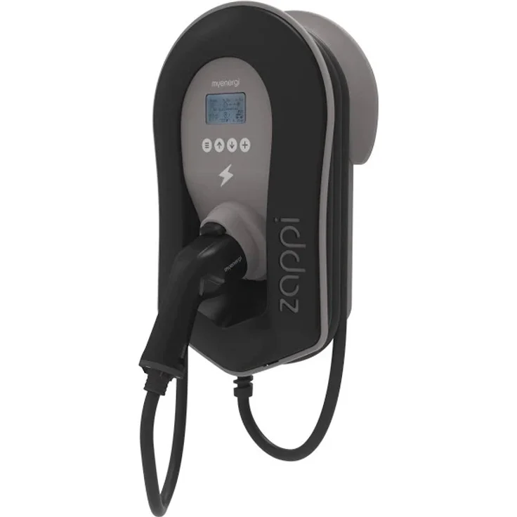 ZAPPI Wallbox (22 kW) für PV-Überschussladung - Schwarz, Typ 2 Stecker, 43,9x28,2x12,2 cm, 32 A – Bild 2