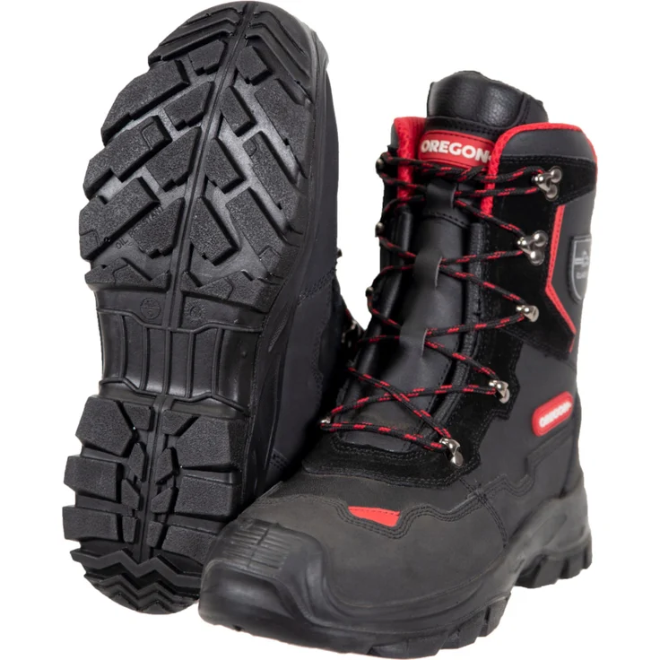 Oregon Forst Schnittschutzstiefel Yukon Klasse 1 aus Leder Gr. 45 - Preisvergleich – Bild 1