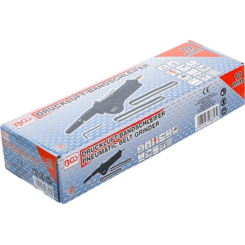 Luft Bandschleifer 10mm - Mit 25 Schleifbändern