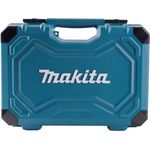 Makita Werkzeug Set 221 tlg. Chrom Vanadium Stahl E-10883 Bit, Ringmaulschlüssel, Steckschlüssel, Schraubendreher, Ratsche