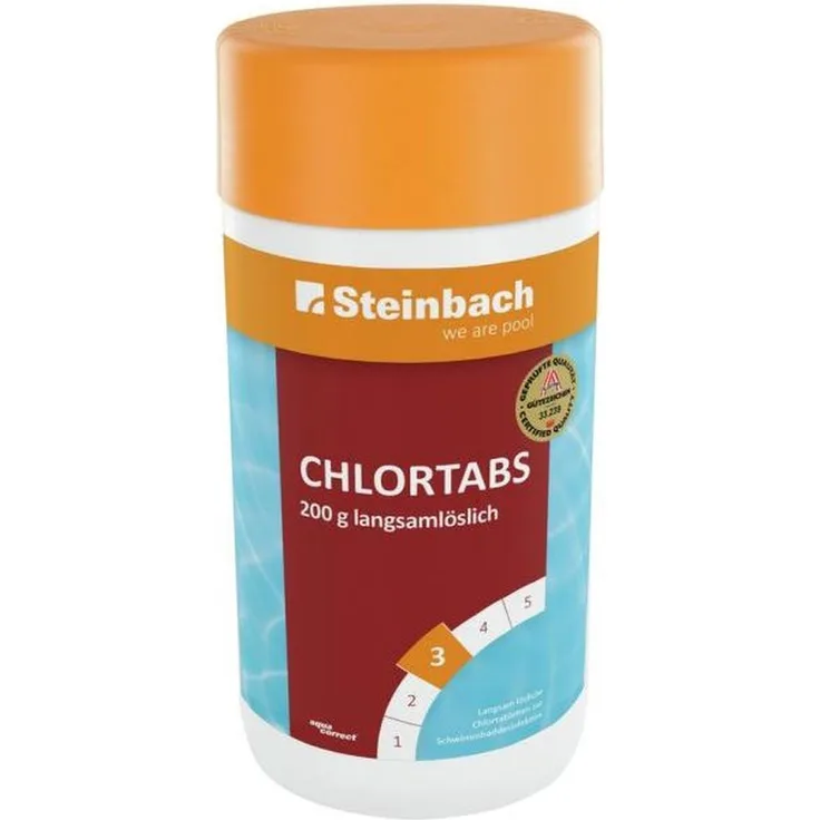 Steinbach Poolpflege Chlorgranulat 1 kg Chlorprodukt 0751201TD08