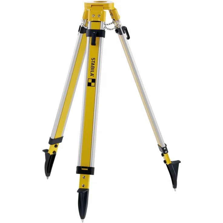 STABILA Baustativ BST-S, für Laser und Nivelliergeräte, Höhe: 100–160 cm, 5/8"-Gewindeschraube