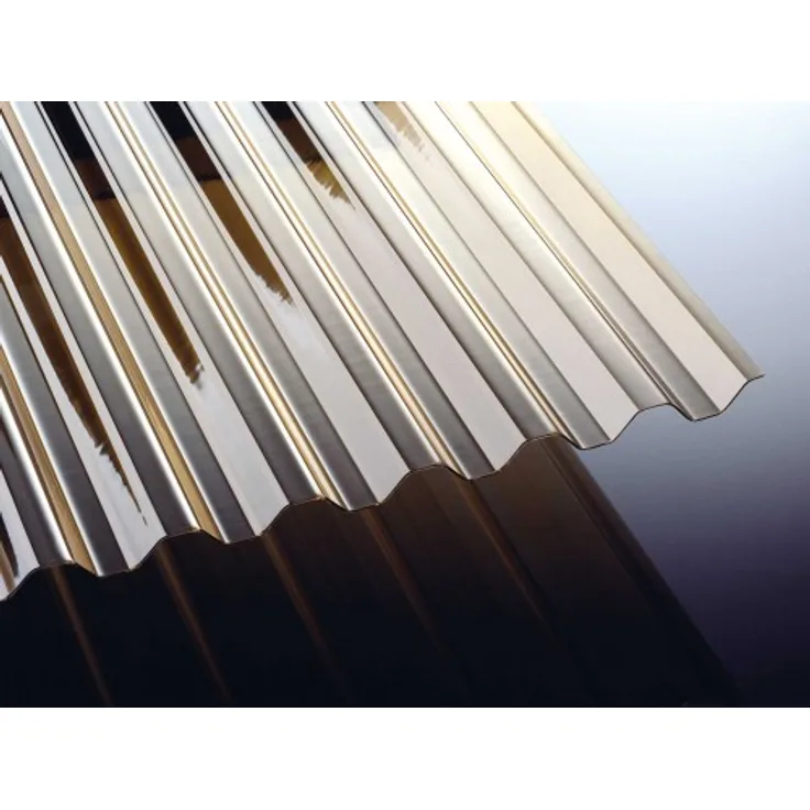 PC Trapez Welle 76-18 Wellplatten TEJEMACRO : 2000mm bronze