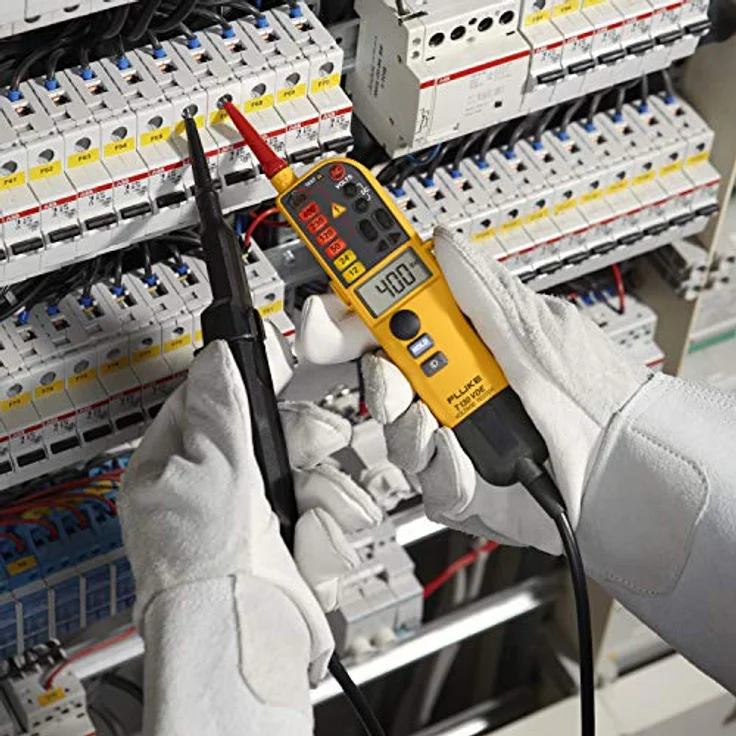 Fluke T130/VDE Zweipoliger Spannungsprüfer CAT III 690 V, CAT IV 600V LED, LCD, Akustik, Vibration – Bild 4