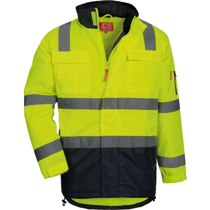 NITRAS Warnschutzjacke "Nighthawk P", Warnschutzparka, Oxfor