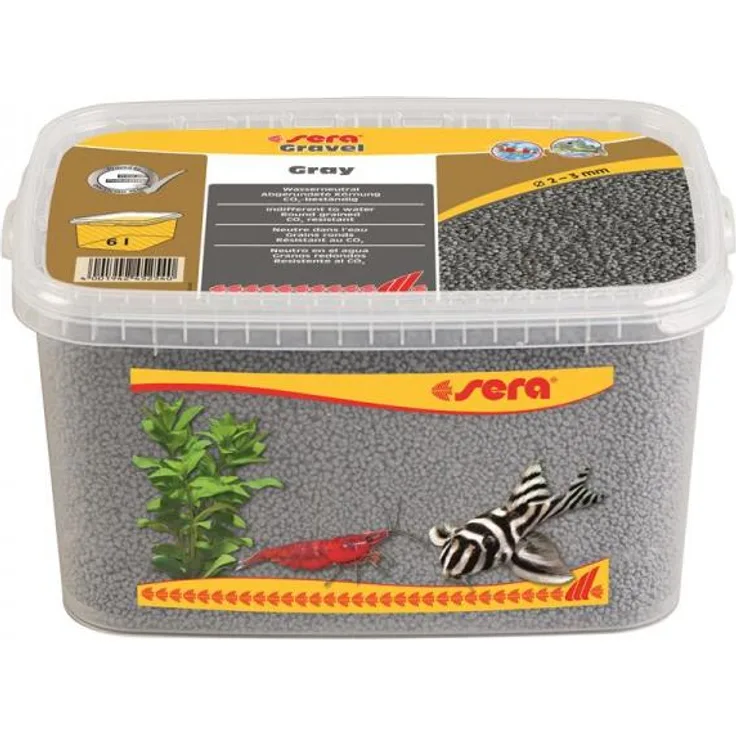 sera Gravel Gray Ø 2 - 3 mm 6 l