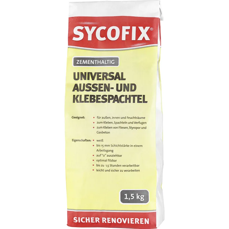 Sieder Sycofix Universal Außen- und Klebespachtel 1,5kg