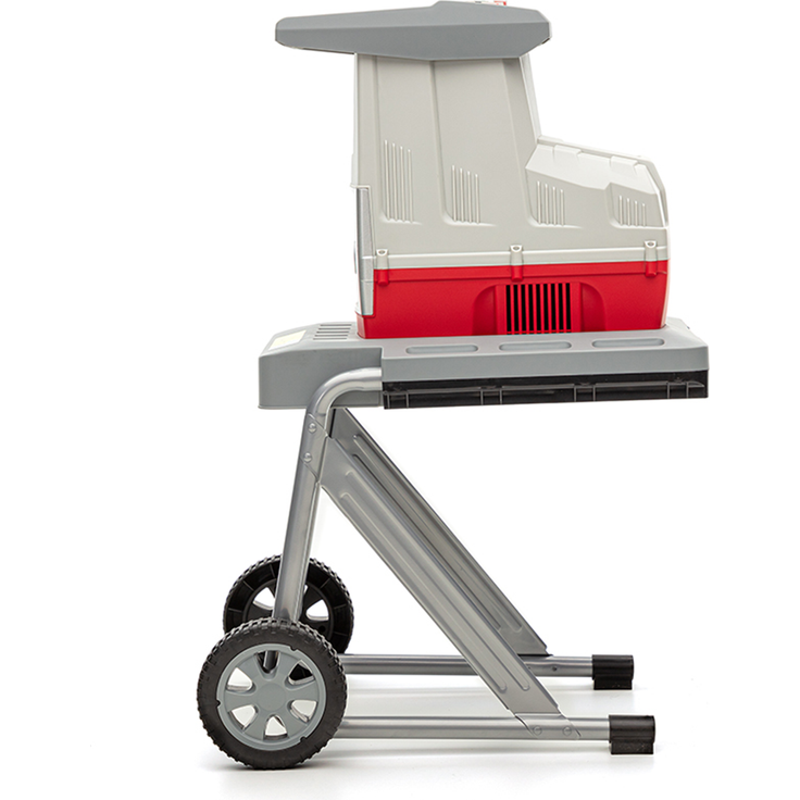 IKRA Elektro Gartenhäcksler Walzenhäcksler ILH 2800, leise robust wartungsarm, Aststärke bis 44mm, Leistung 2800 W, Häckselsystem Walze, Fangsackvolumen 60 Liter, Geräuschentwicklung 92 dB – Bild 2