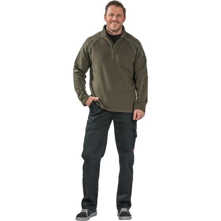 Outdoor Cozy Pullover oliv Größe M